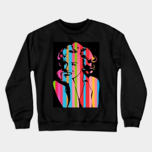 Marilyn Monroe | Dark | Pop Art by William Cuccio Crewneck Sweatshirt